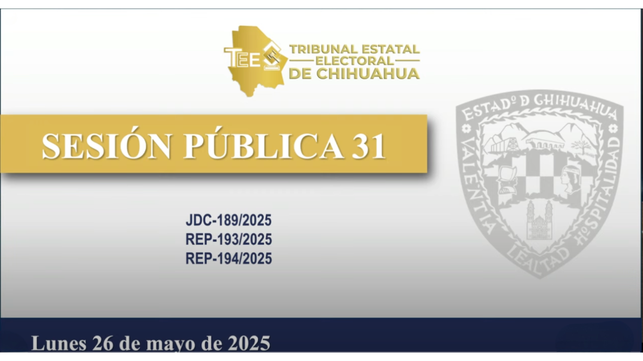 Sesión Publica 31